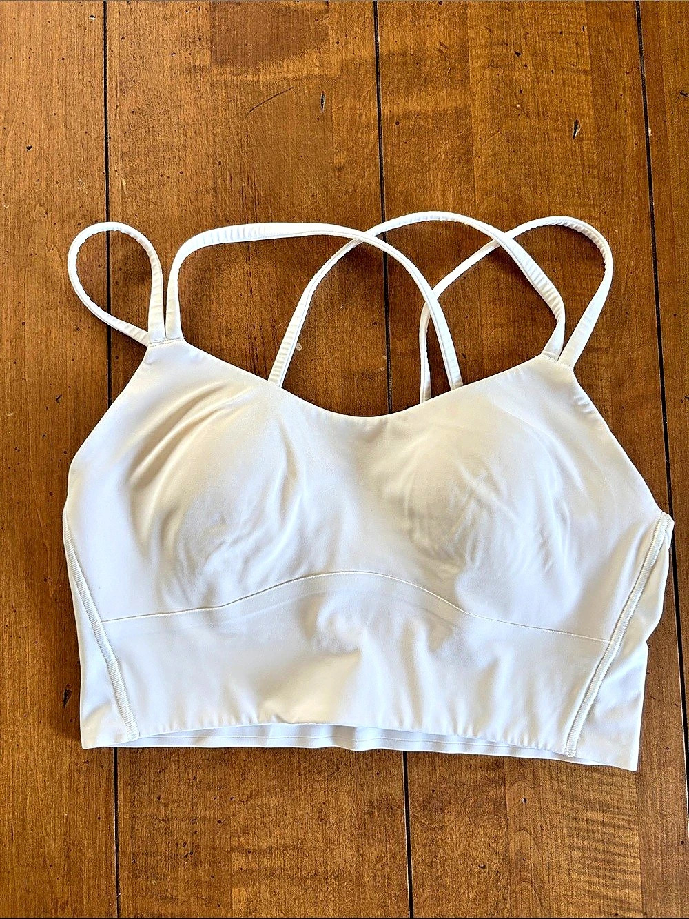 lululemon White Sports Bra
